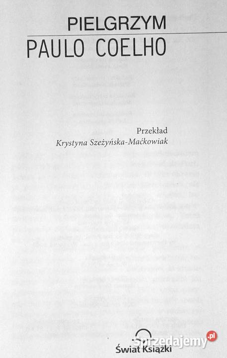 Pielgrzym Paulo Coelho miękka Pozostałe