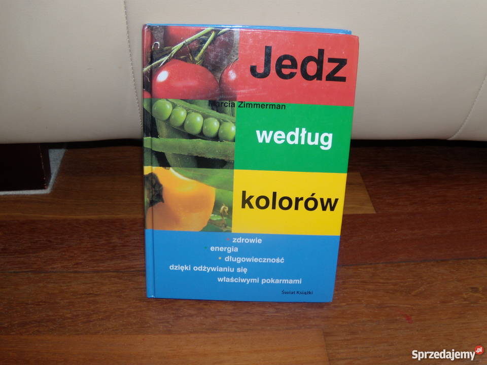 Książka Jedz według kolorów mazowieckie Warszawa sprzedam