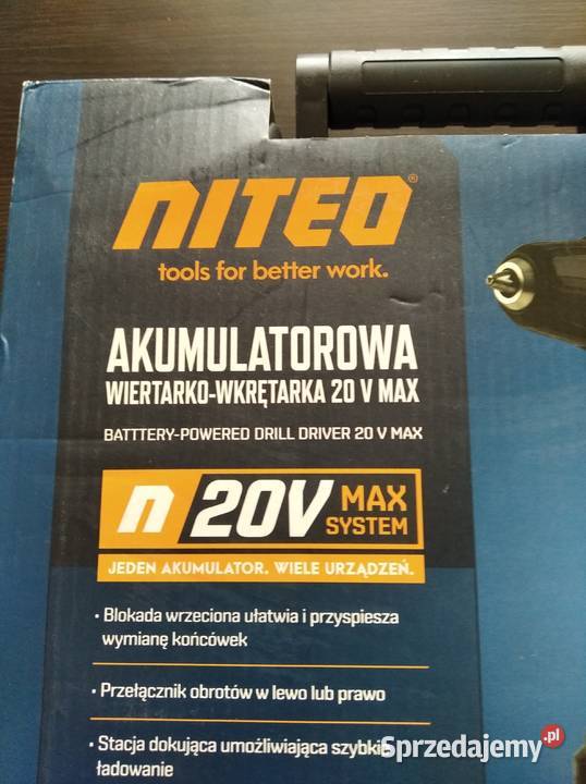 Wkrętarka NITEO 20v nowa Jelenia Góra