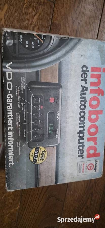 Komputer pokładowy VDO nowy 1981 łódzkie Łódź