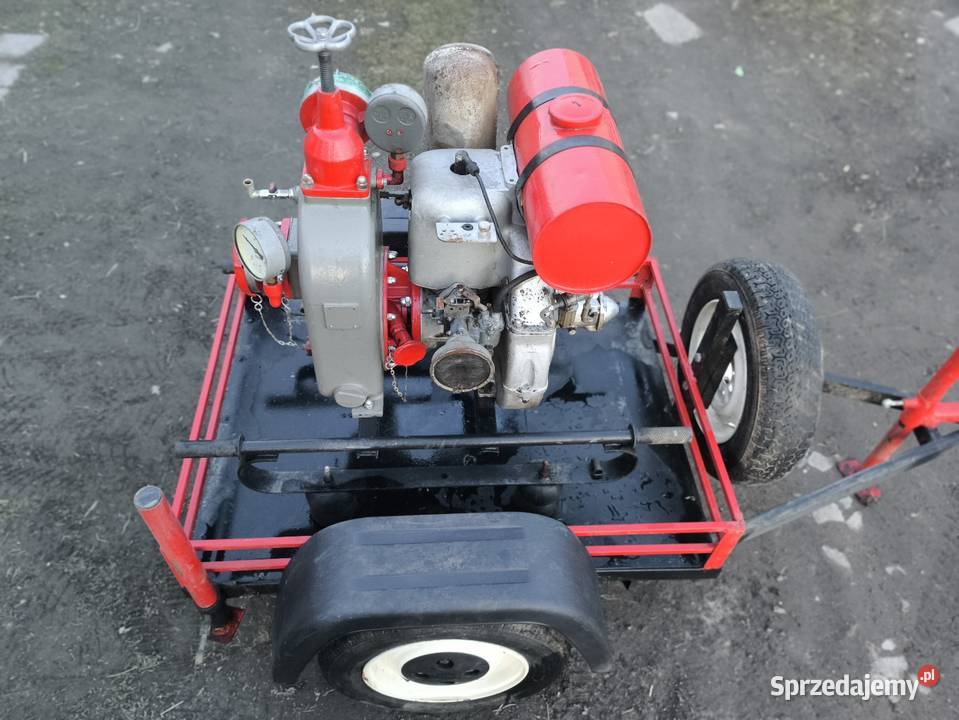Moto pompa strażacka szlamowa M400 P26 silnik Lutoryż sprzedam