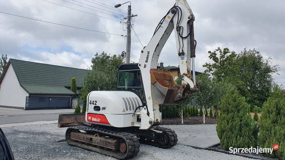 Minikoparka Bobcat 442 koparka 2002r Złoczew