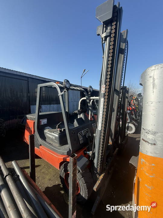 części wózek widłowy elektryczny LINDE E40 E50 elektryczny Działoszyn sprzedam