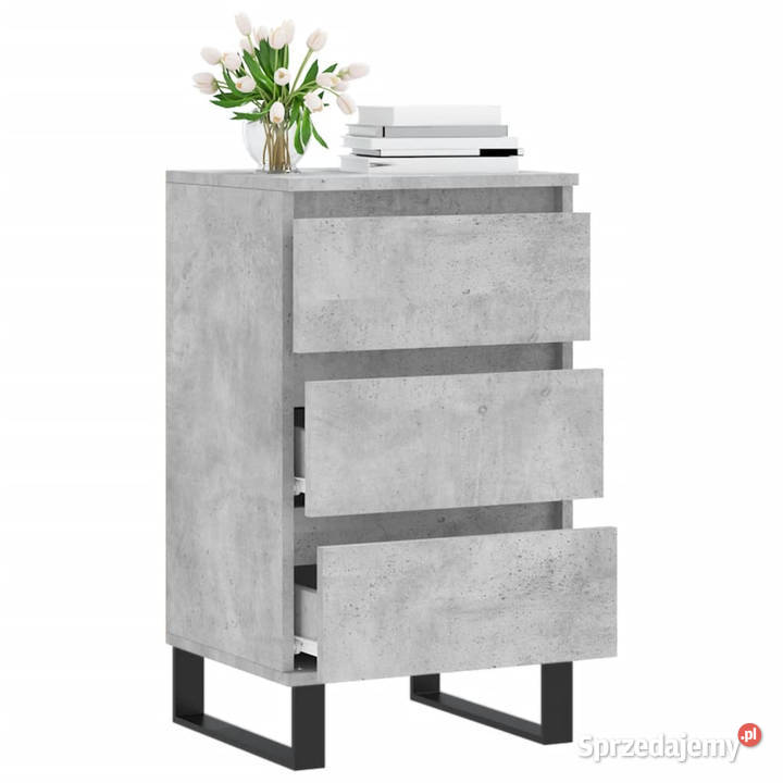 Komoda szarość betonu 40x35x70 materiał Warszawa sprzedam