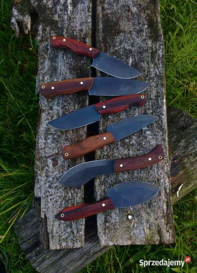 Nóż Ręcznie Robiony Custom Palisander Orzech podkarpackie Rzeszów