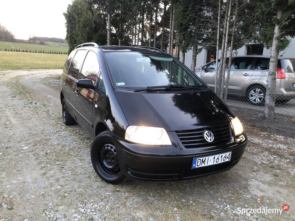 VW Sharan 20lpg 7osobowe nieuszkodzony Syców
