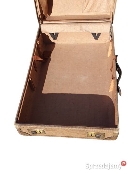 Stara przedwojenna walizka bagażowa Hofmann Cieszyn sprzedam