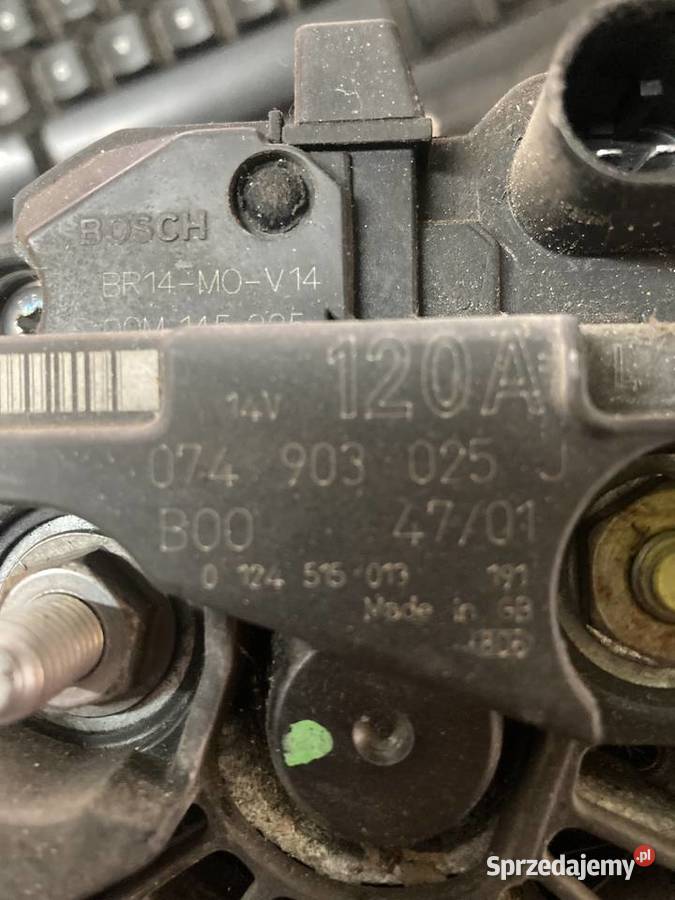 ALTERNATOR VOLKSWAGEN TRANSPORTER T4 25 TDI wielkopolskie Rakoniewice