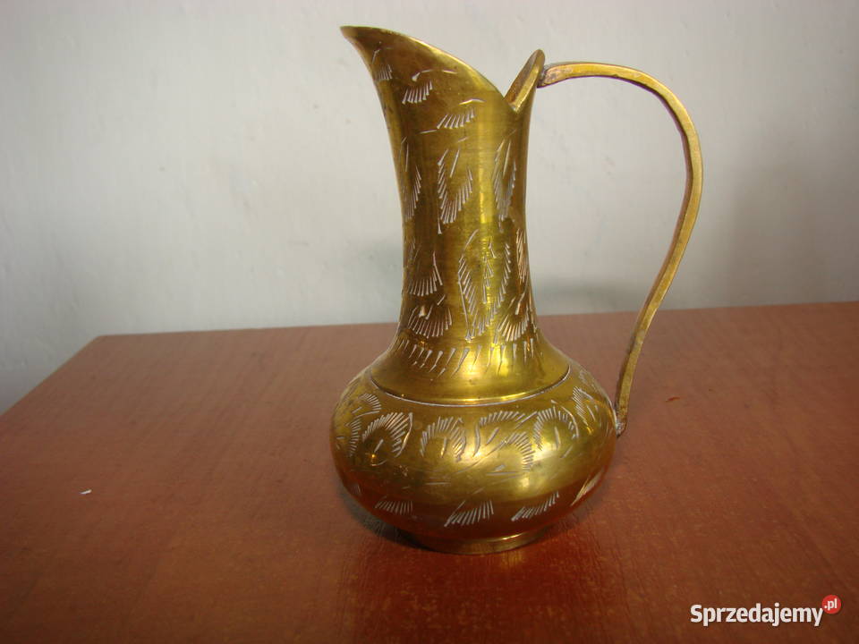 mały mosiężny dzbanek orientalny Pruszcz Gdański sprzedam