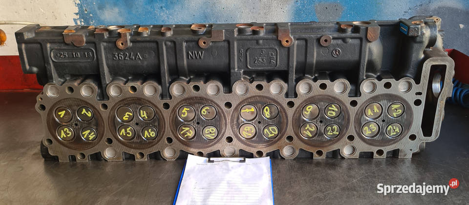 Regeneracja Głowic MAN TGX TGS D2676 Euro 6 mazowieckie Mińsk Mazowiecki