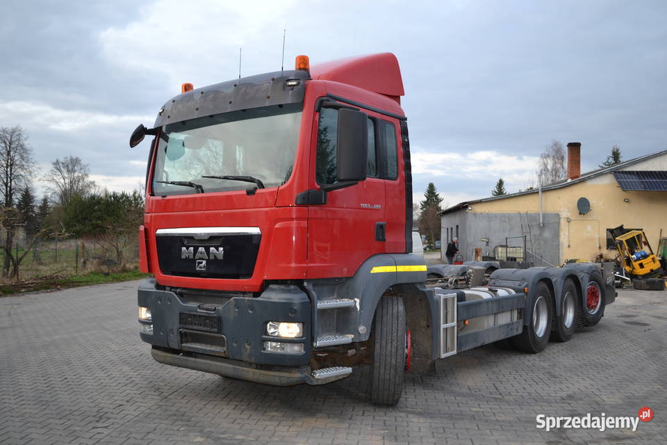 MAN TGS 35480 8x4 4 OŚ SKRĘTNA RAMA DŁ 79 m sprzedam
