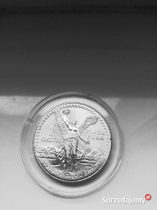 Meksyk 1990 rok srebro moneta