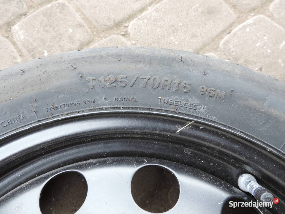 Koło Dojazdowe 16 VW Caddy Jetta Golf V VI VIII małopolskie Nowy Sącz