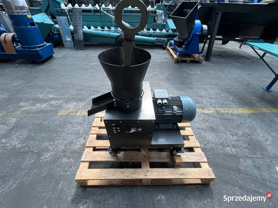 Peleciarka do pelletu PLT200 z ruchomymi rolkami