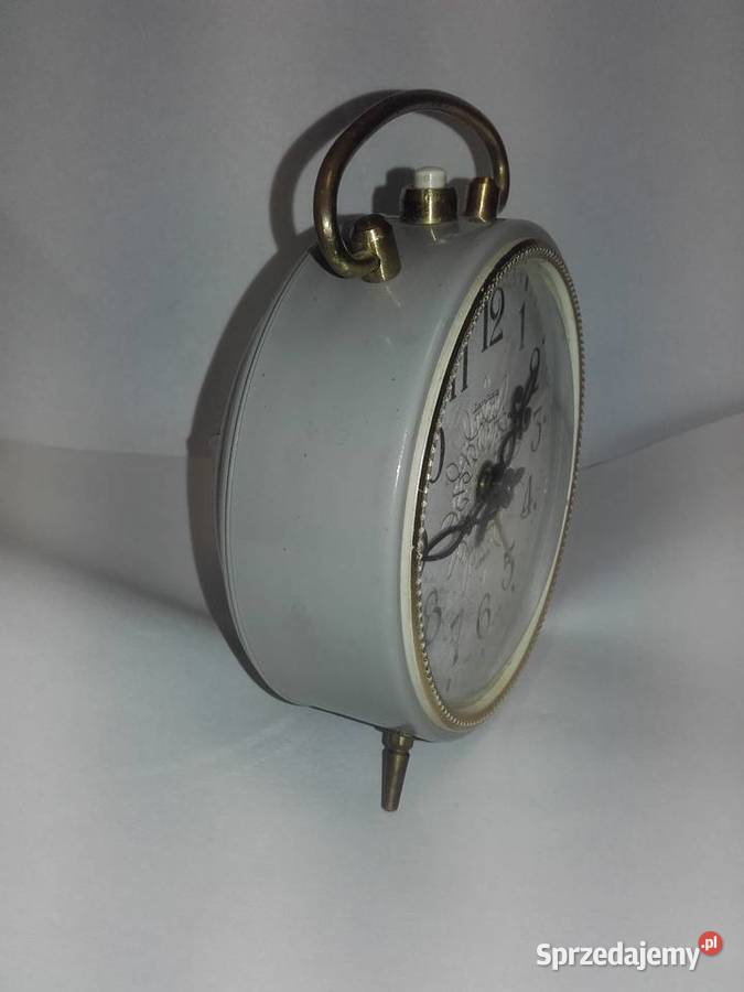 mechaniczny radziecki budzik marki Jantar Będzin sprzedam