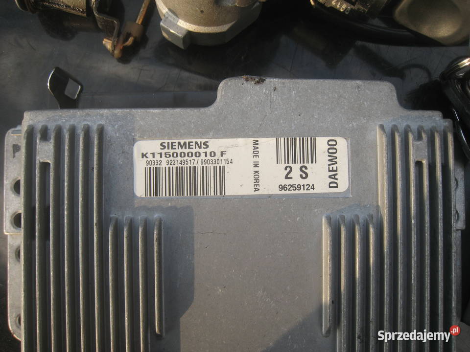 Kumputer zestaw startowy daewoo Matiz 08 Kraków