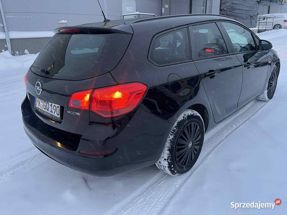 Opel Astra J Okazja nieuszkodzony małopolskie Tarnów