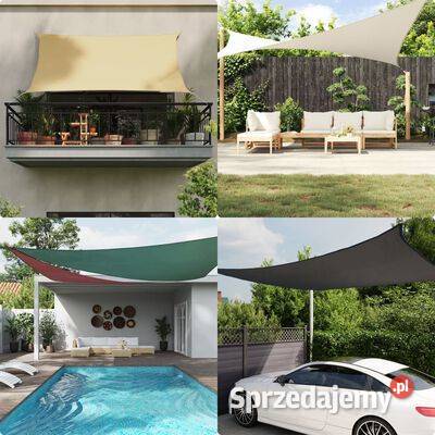 vidaXL Prostokątny żagiel ogrodowy tkanina Warszawa
