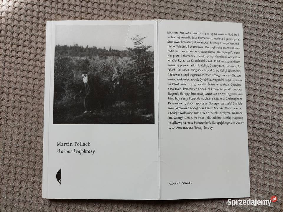Martin Pollack Skażone krajobrazy Kraków sprzedam