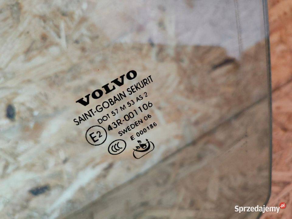 Szyba Drzwi Lewy Przód Volvo S80 II osobowe