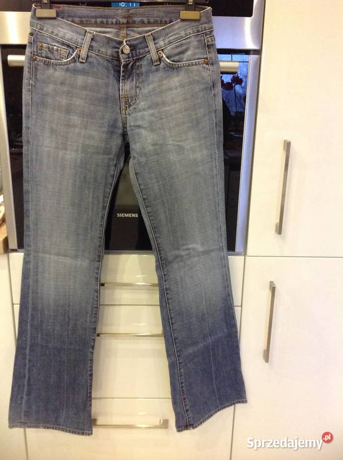 Spodnie dzwony jeans damskie For all mankind r Nowa Sól