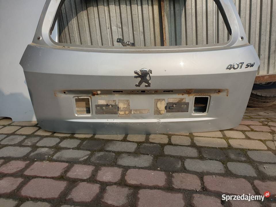 Bagażnik klapa 407 SW Kombi EZRC osobowe Sandomierz