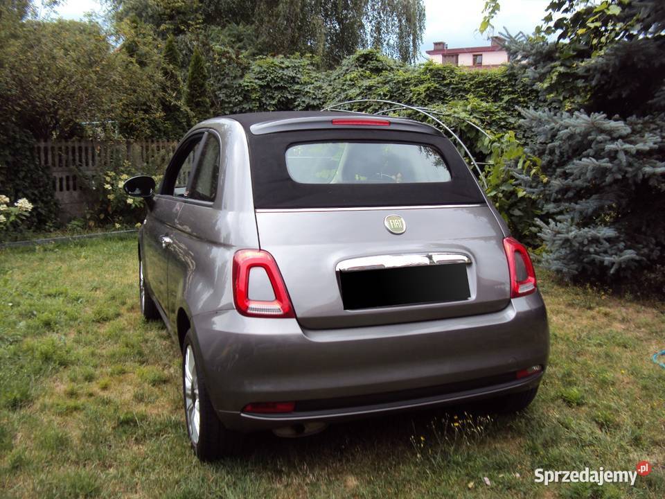 fiat 500 cabrio gniazdo USB mazowieckie Pruszków sprzedam
