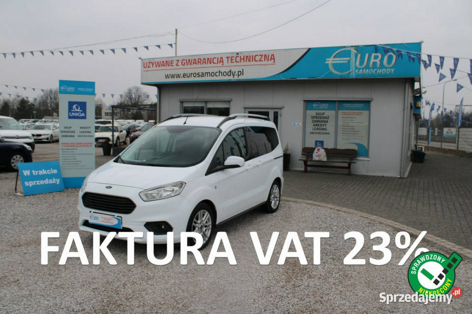 Ford Tourneo Courier FVat SalonPL Gwarancja ESP mazowieckie Warszawa