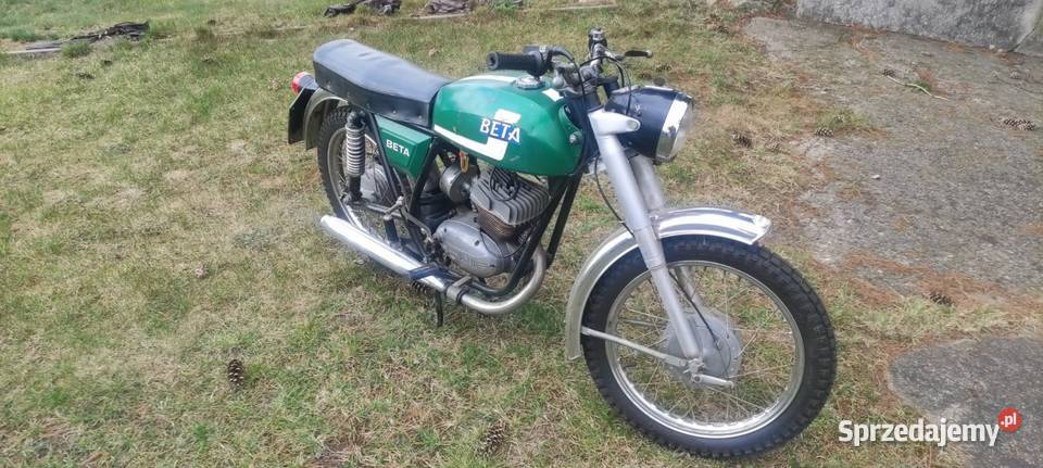 Stary motocykl Beta Motocykle, skutery, quady podlaskie