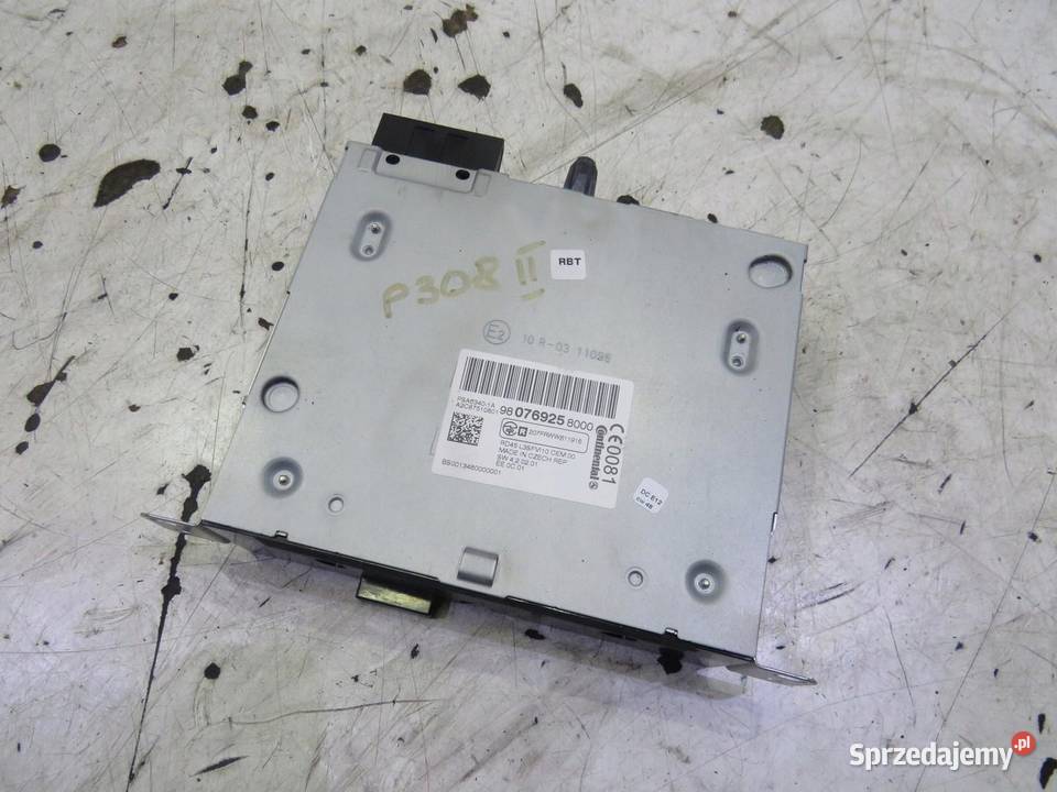RADIO CZYTNIK PEUGEOT 308 T9 9807692580