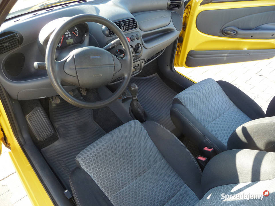 Fiat Seicento 11 Sound 2002r EURO 4 54KM małopolskie Tarnów