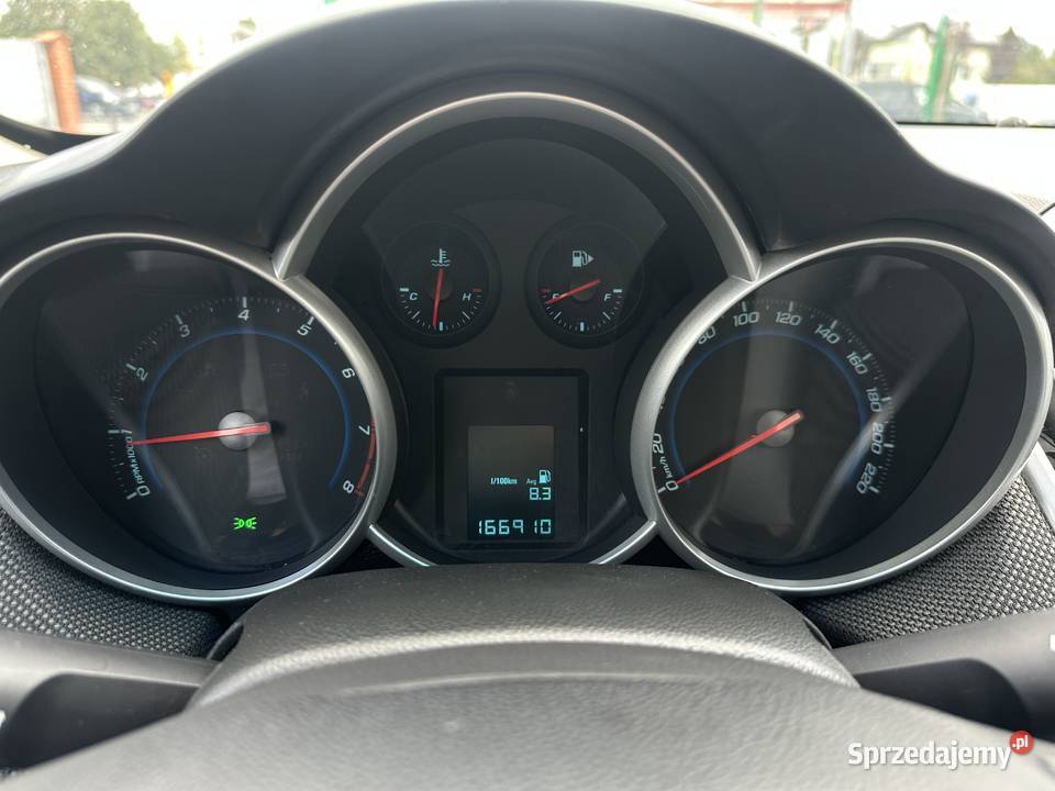 Chevrolet Cruze 16 benzynaSalon Polska Serwis kurtyny powietrzne