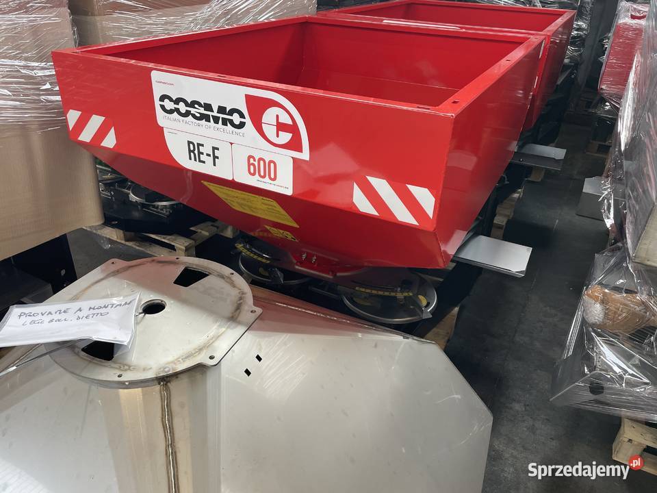 Rozsiewacz nawozów COSMO REF 600 sadowniczy prod Grójec