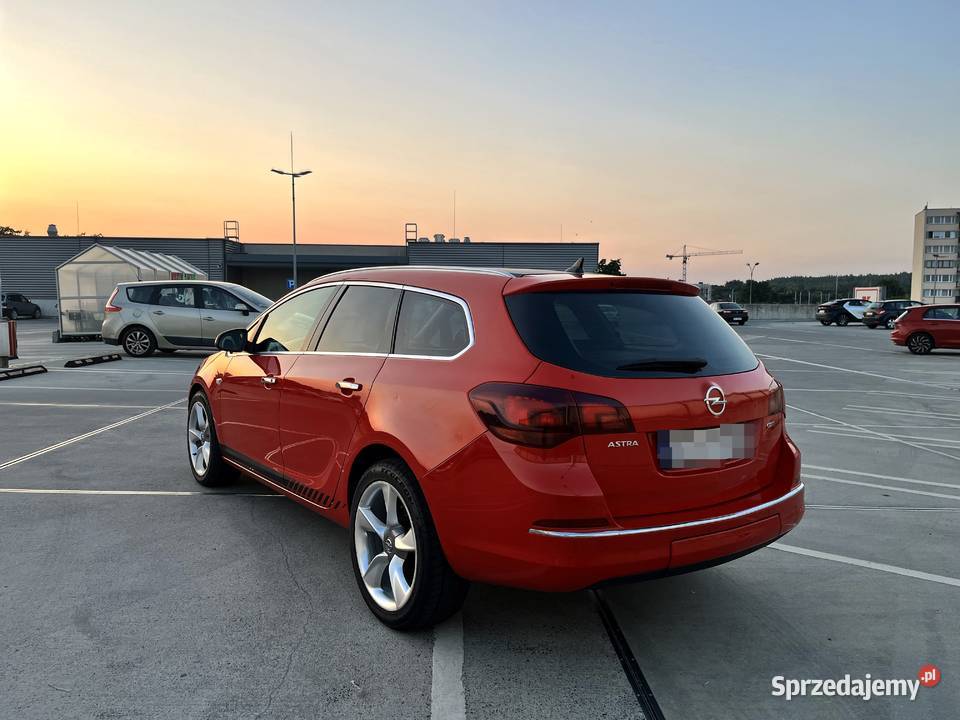Opel Astra J 17 Diesel 130 koni Xenon Navi Alu światła do jazdy dziennej małopolskie Chrzanów sprzedam
