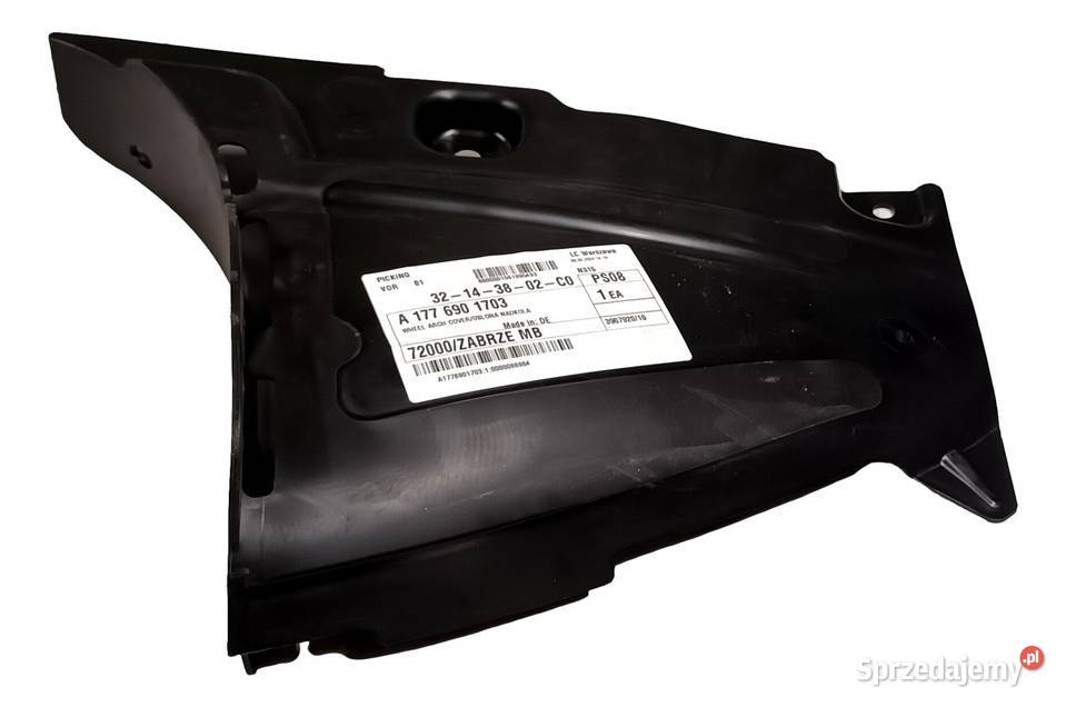 MERCEDES W177 W246 Trojkat oslona nadkola przod Pozostałe