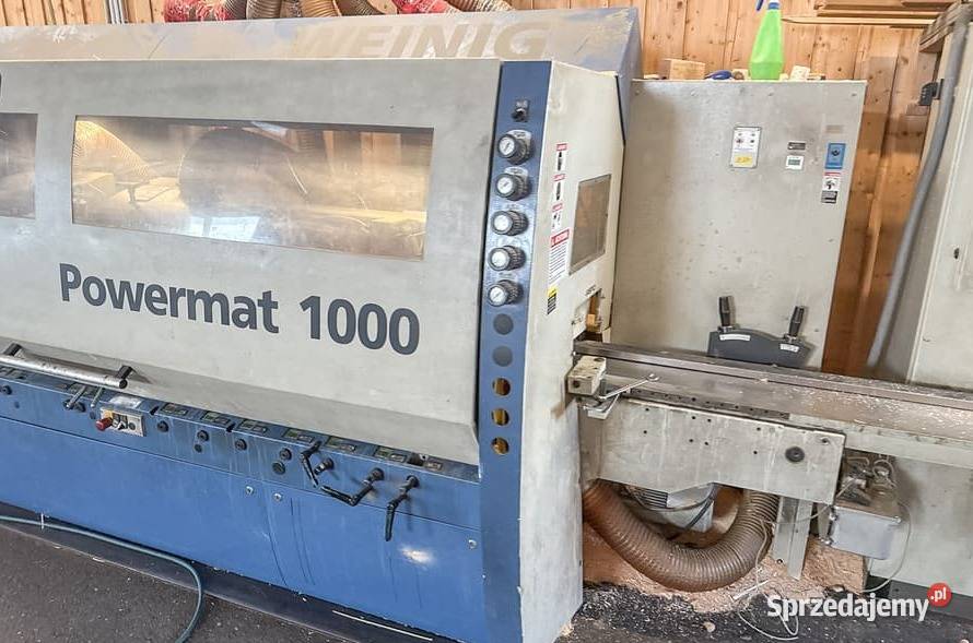 Strugarka czterostronna Weinig Powermat 1000 Produkcja Juszczyn
