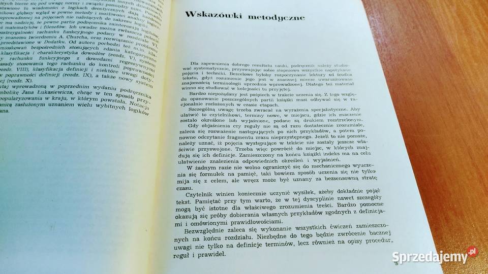 Wprowadzenie w logikę współczesną Leon Gumański ISBN 8301095059 Gdańsk