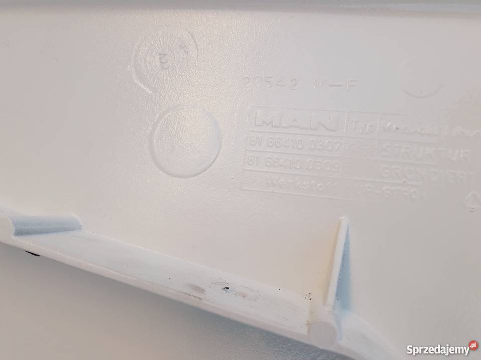 MAN TGX TGA LISTWA BŁOTNIKA LEWA PRAWA BANAN lubuskie sprzedam