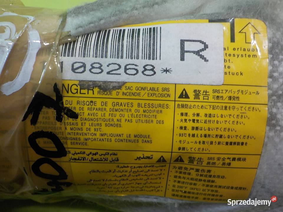 PEUGEOT 4007 22 HDI 09r 5D AIRBAG poduszka Suków