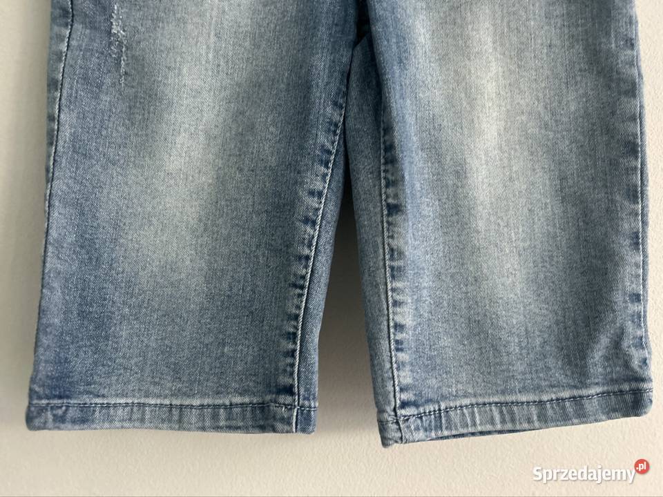 Krótkie jeansowe spodenki 128 spodenki Spodnie Wyszków sprzedam