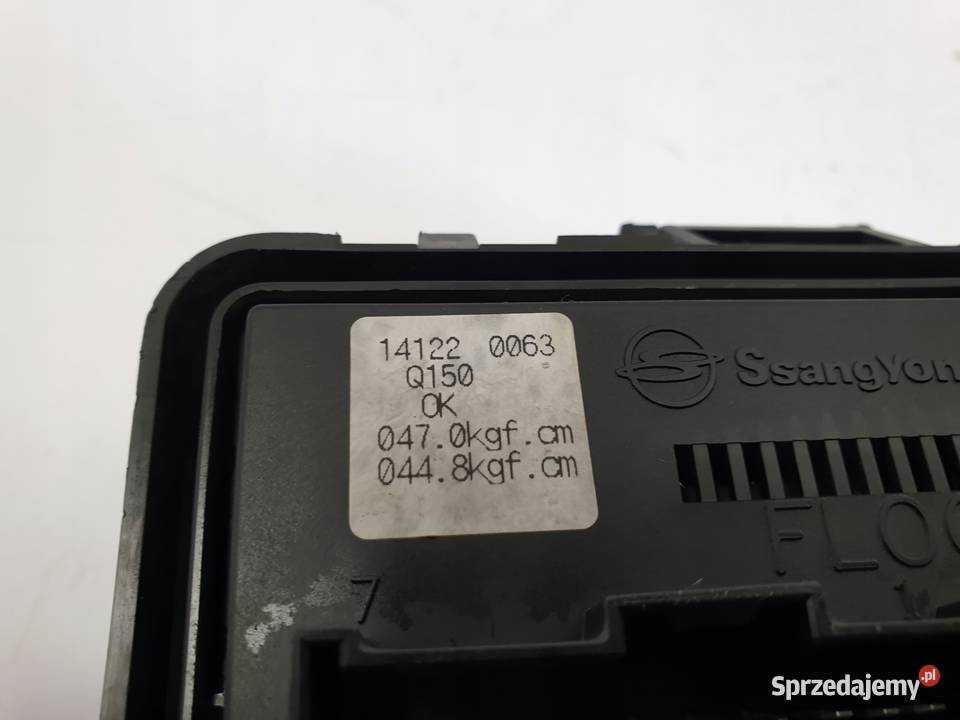 SsangYong Korando III SKRZYNKA BEZPIECZNIKÓW lubelskie Rudka