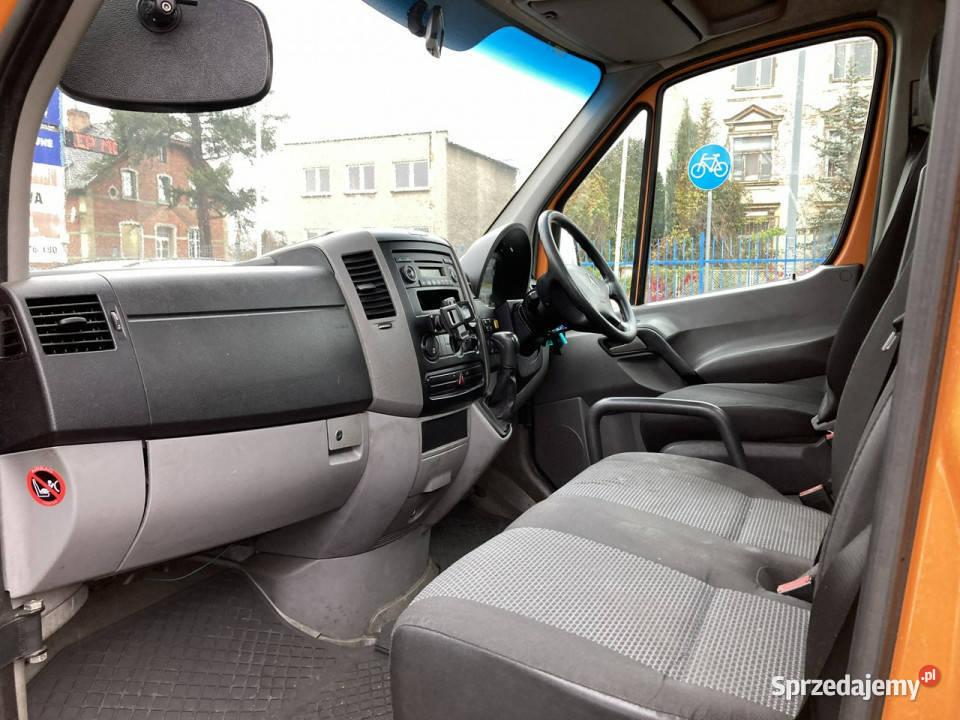 Mercedes Sprinter Sprinter 513 Śmieciarka Prasa pomarańczowy