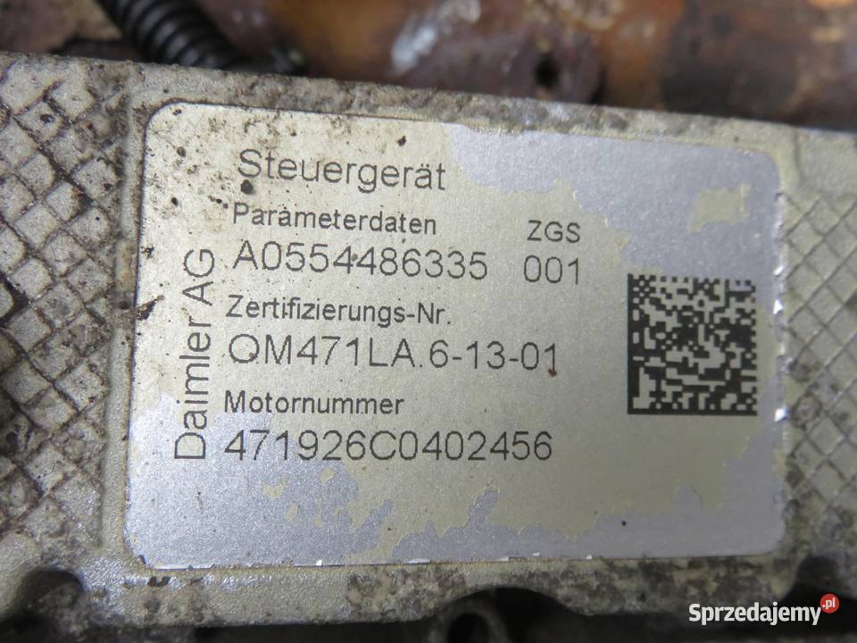 SILNIK MERCEDESBENZ ACTROS 450 OM471LA małopolskie