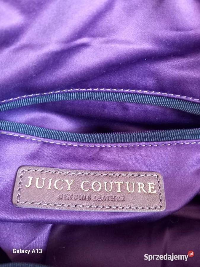 Juicy couture torebka vintage skóra naturalna Stalowa Wola