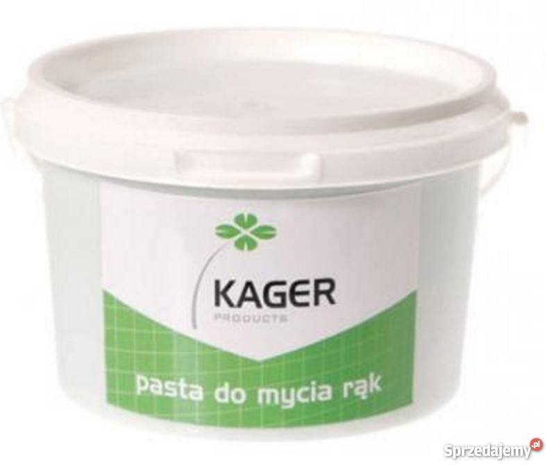 Pasta do mycia rąk 5l Kager FRESH mocna nawilża Trąbki