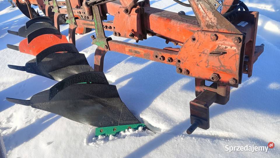 Pług kverneland 4skiby resor kwadrat rama pomorskie Nowa Karczma