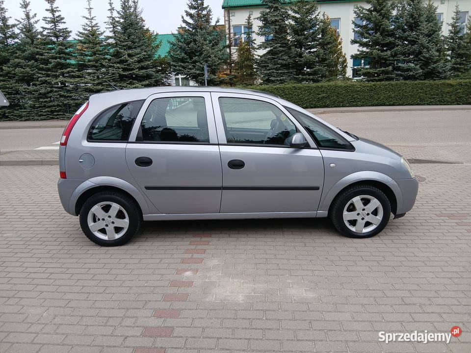Opel Meriva 16 alufelgi 2003 immobilizer podlaskie Ciechanowiec