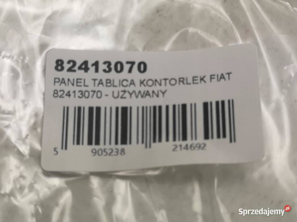 PANEL WSKAŹNIKÓW CHECK LANCIA PRISMA 19831992