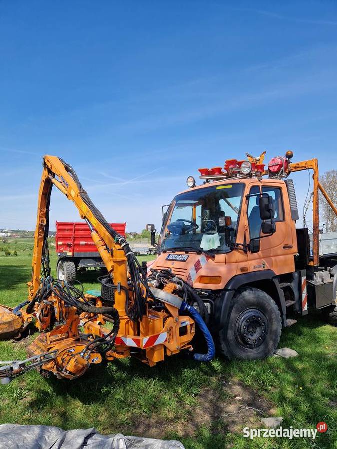Unimog u400 z kosiarkami mulag małopolskie sprzedam