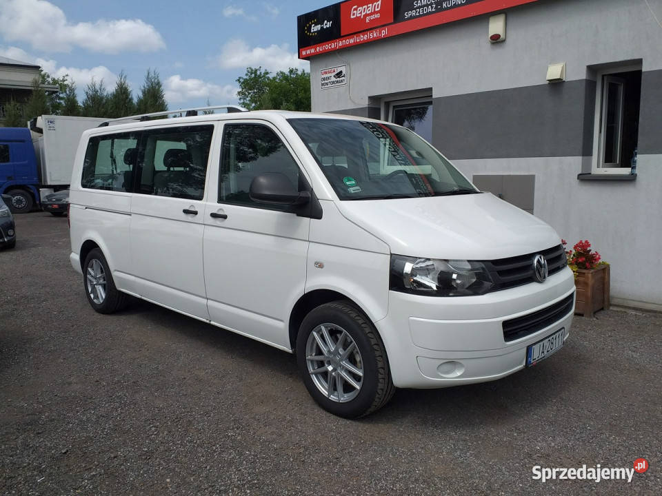 Volkswagen Caravelle Caravelle 9osobowyT5 biały Janów Lubelski